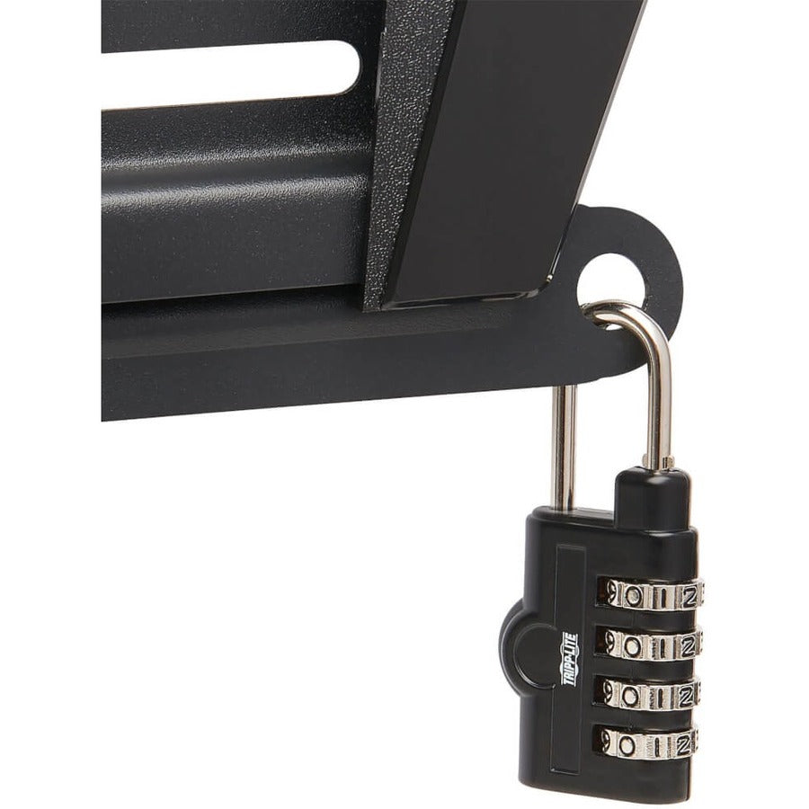 Tripp Lite by Eaton Heavy-Duty Fixed Security TV Wall Mount for 37-80" Televisions & Monitors - Flat/Curved, UL Certified DWFSC3780MUL