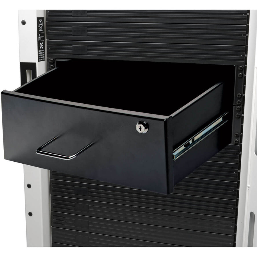 Tripp Lite by Eaton 4U Locking Rackmount Storage Drawer Rack Enclosures/ Open Frame SRDRAWER4U
