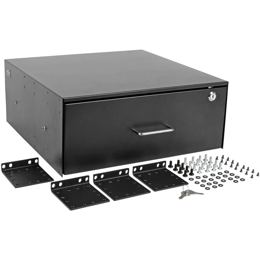 Tripp Lite by Eaton 4U Locking Rackmount Storage Drawer Rack Enclosures/ Open Frame SRDRAWER4U
