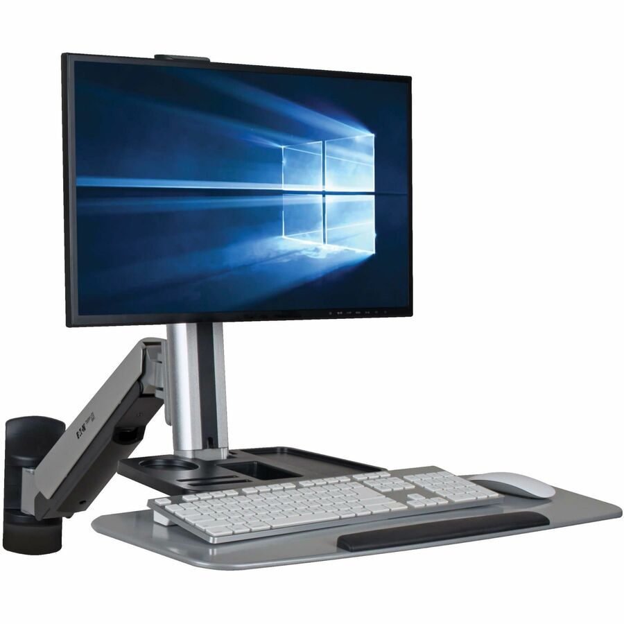 Eaton Tripp Lite Series WorkWise Wall-Mounted Workstation, Single Display WWSS1332W