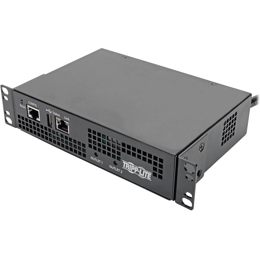 Tripp Lite by Eaton 1.4kW 120V Single-Phase Switched Mini PDU - LX Platform Interface, NEMA 5-15P 6 ft. (1.83 m) Cord, 0U, TAA PDU15NETLX
