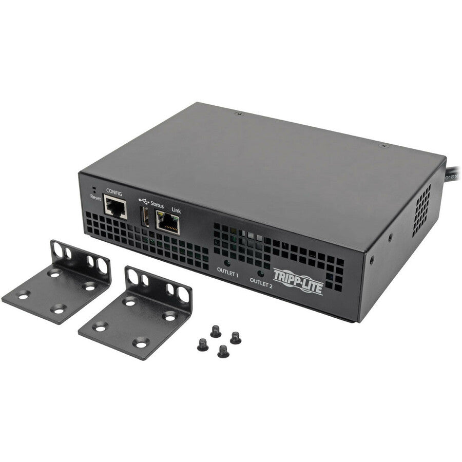 Tripp Lite by Eaton 1.4kW 120V Single-Phase Switched Mini PDU - LX Platform Interface, NEMA 5-15P 6 ft. (1.83 m) Cord, 0U, TAA PDU15NETLX