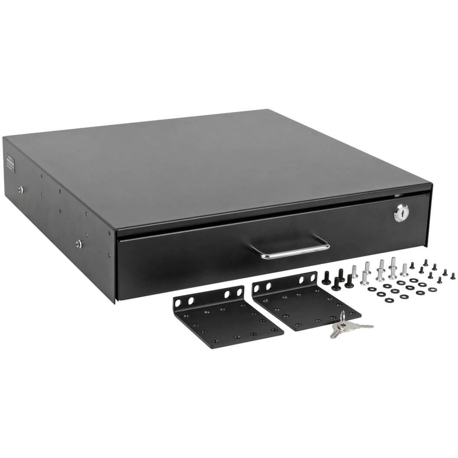 Tripp Lite by Eaton 2U Locking Rackmount Storage Drawer Rack Enclosures/ Open Frame SRDRAWER2U