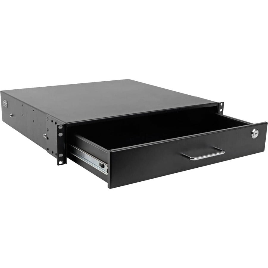Tripp Lite by Eaton 2U Locking Rackmount Storage Drawer Rack Enclosures/ Open Frame SRDRAWER2U