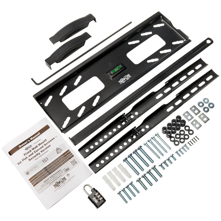 Tripp Lite by Eaton Fixed TV Wall Mount 32-55" , Heavy Duty, Security, Televisions & Monitors - Flat/Curved, UL Certified DWFSC3255MUL