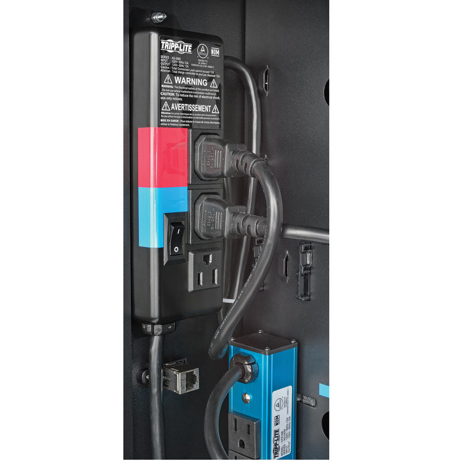 Tripp Lite by Eaton Multi-Device Charging Cart, 36 AC Outlets, Chromebooks and Laptops, Black CSC36AC