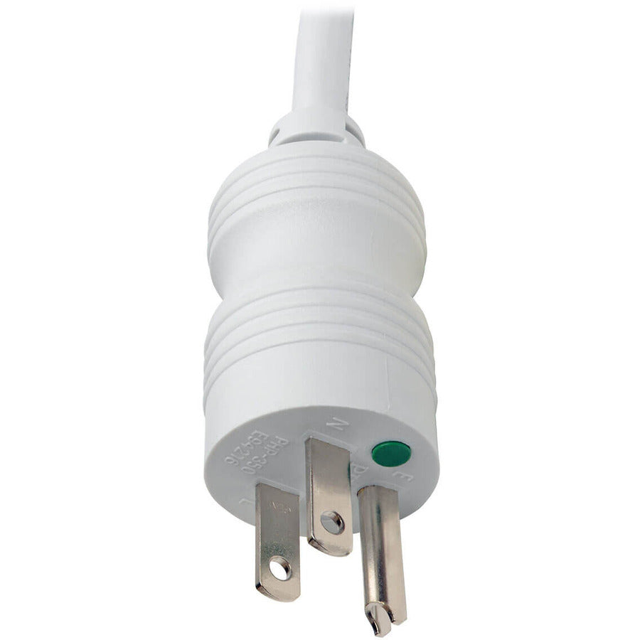 Tripp Lite by Eaton Safe-IT UL 1363A Medical-Grade Power Strip for Patient-Care Vicinity, 6x 15A Hospital-Grade Outlets, Safety Covers, 7 ft. Cord PS-607-HG-OEM
