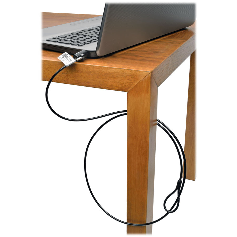 Tripp Lite by Eaton Security Lock for Laptops and Peripherals, Keyed, 4 ft. (1.22 m) Cable SEC4K