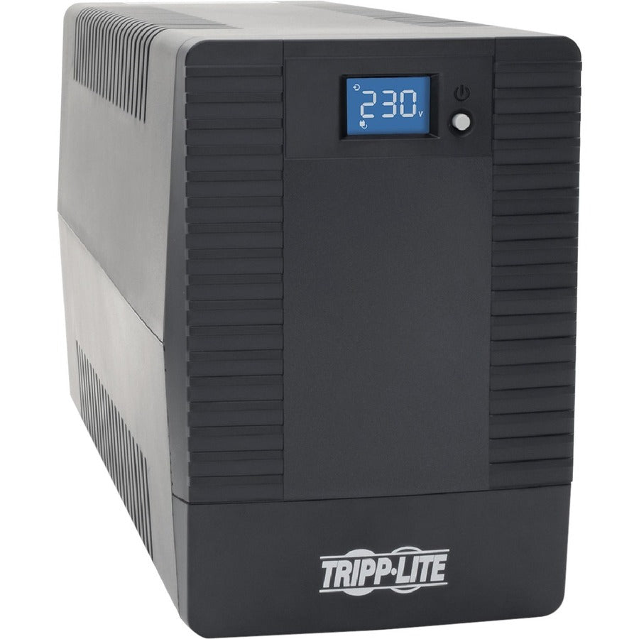 Tripp Lite by Eaton 1.5kVA 900W Line-Interactive UPS with 8 C13 Outlets - AVR, 230V, C14 Inlet, LCD, USB, Tower - Battery Backup OMNIVSX1500