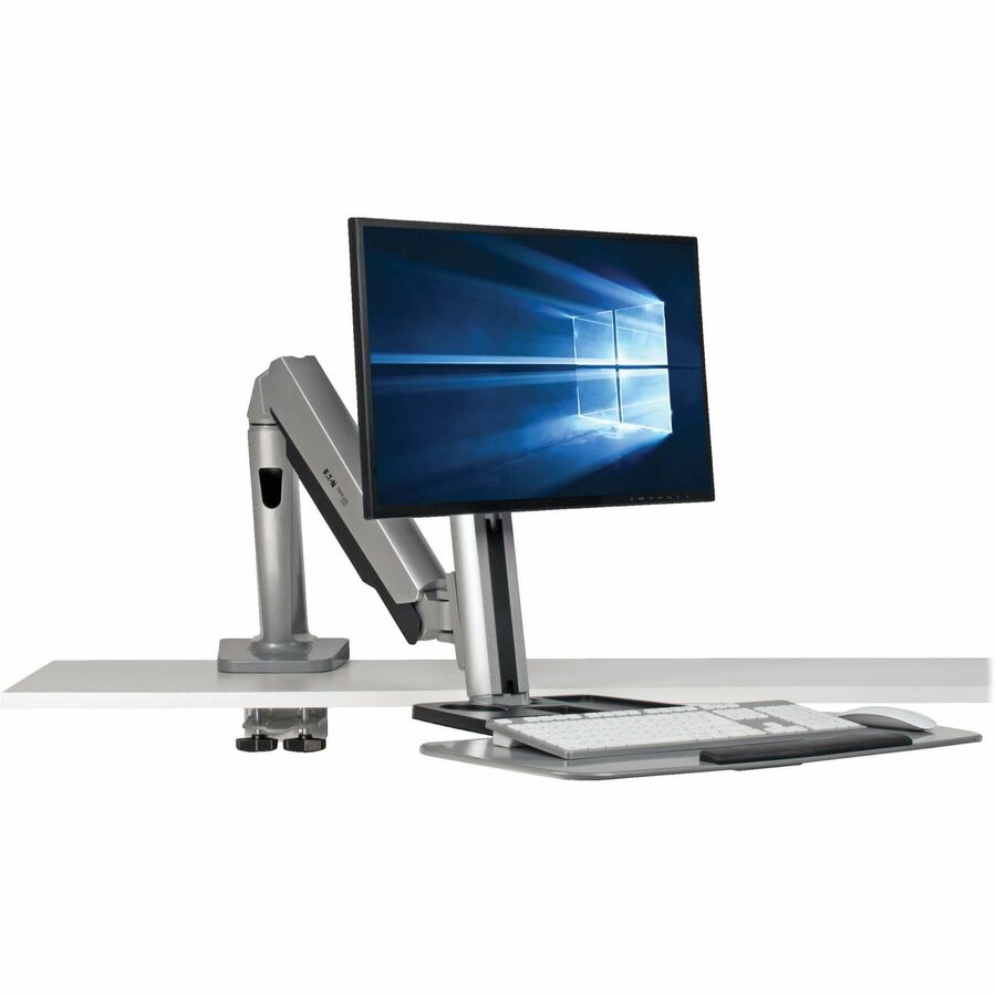 Eaton Tripp Lite Series WorkWise Desk-Mounted Workstation, Single Display WWSS1332C