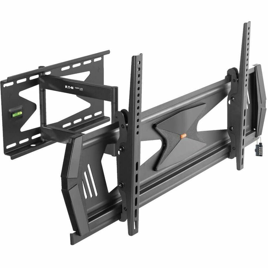 Tripp Lite by Eaton Heavy-Duty Full-Motion Security TV Wall Mount for 37" to 80" , Flat or Curved, UL Certified DWMSC3780MUL