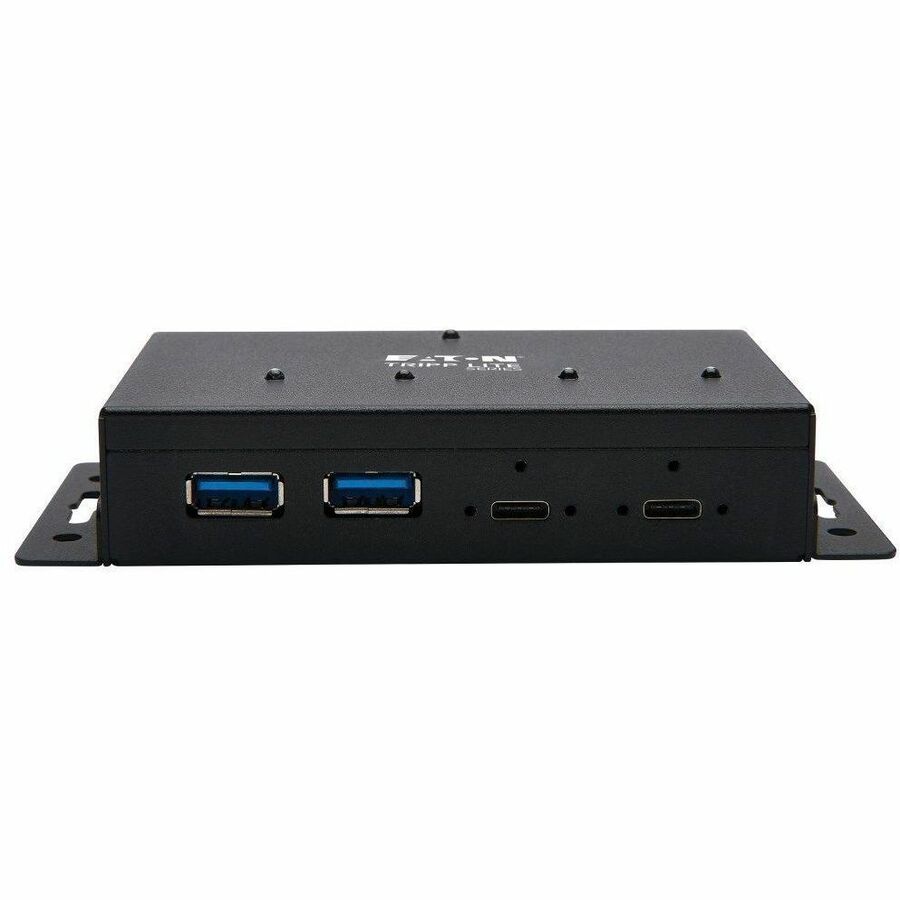 Tripp Lite by Eaton Industrial 4-Port USB-C Hub - USB 3.x Gen 2 (10Gbps), 2x USB-A & 2x USB-C Ports, 15 kV ESD Immunity U460-2A2C-IND