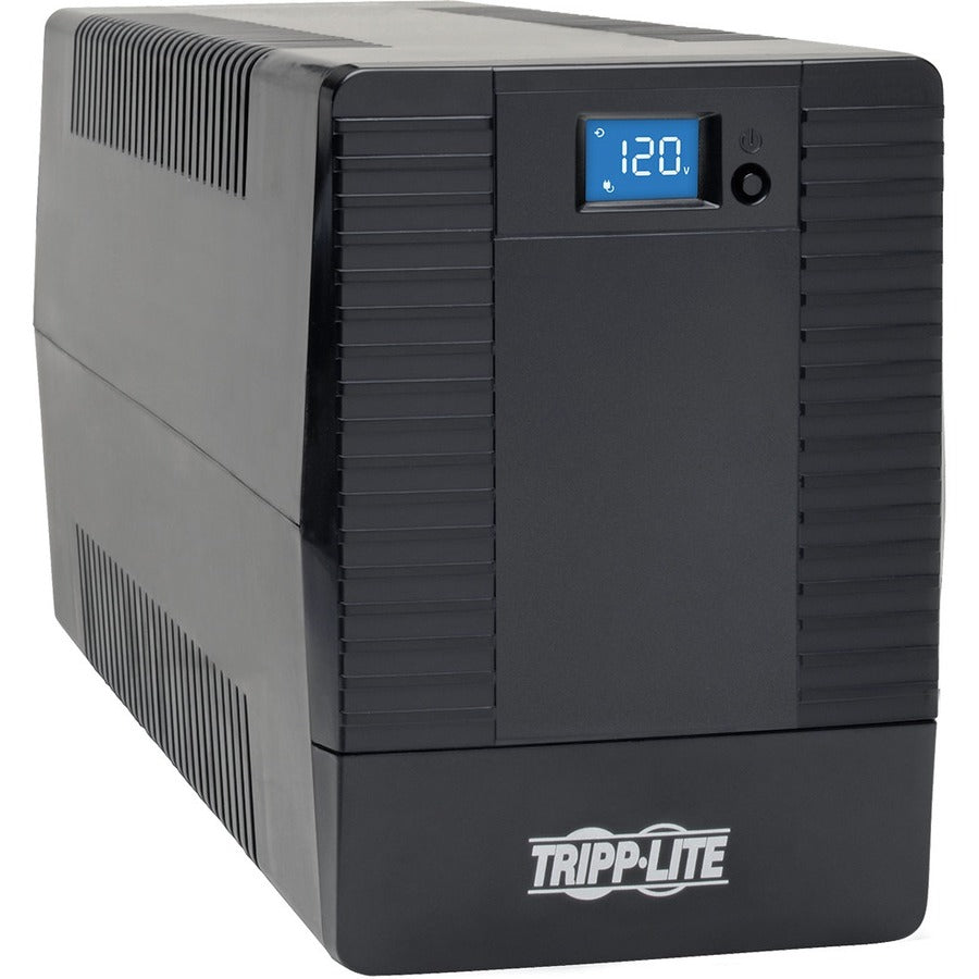 Tripp Lite by Eaton 1440VA 900W Line-Interactive UPS - 8 NEMA 5-15R Outlets, AVR, 120V, 50/60 Hz, USB, Serial, LCD, Tower - Battery Backup OMNIVS1500LCD