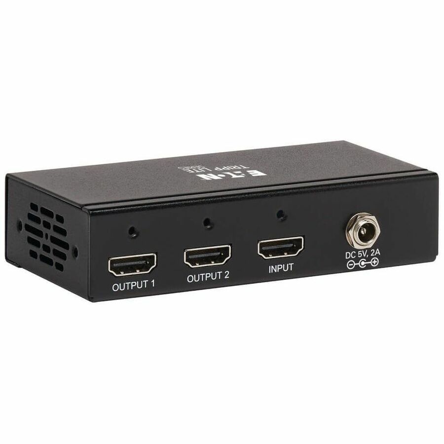 Tripp Lite by Eaton 2-Port HDMI Splitter - 4K @ 60 Hz, 4:4:4, Multi-Resolution Support, HDR, HDCP 2.2, TAA B118-002-HDR