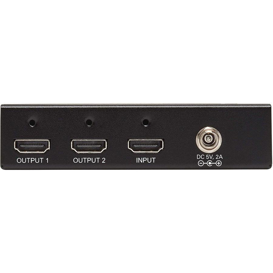 Tripp Lite by Eaton 2-Port HDMI Splitter - 4K @ 60 Hz, 4:4:4, Multi-Resolution Support, HDR, HDCP 2.2, TAA B118-002-HDR