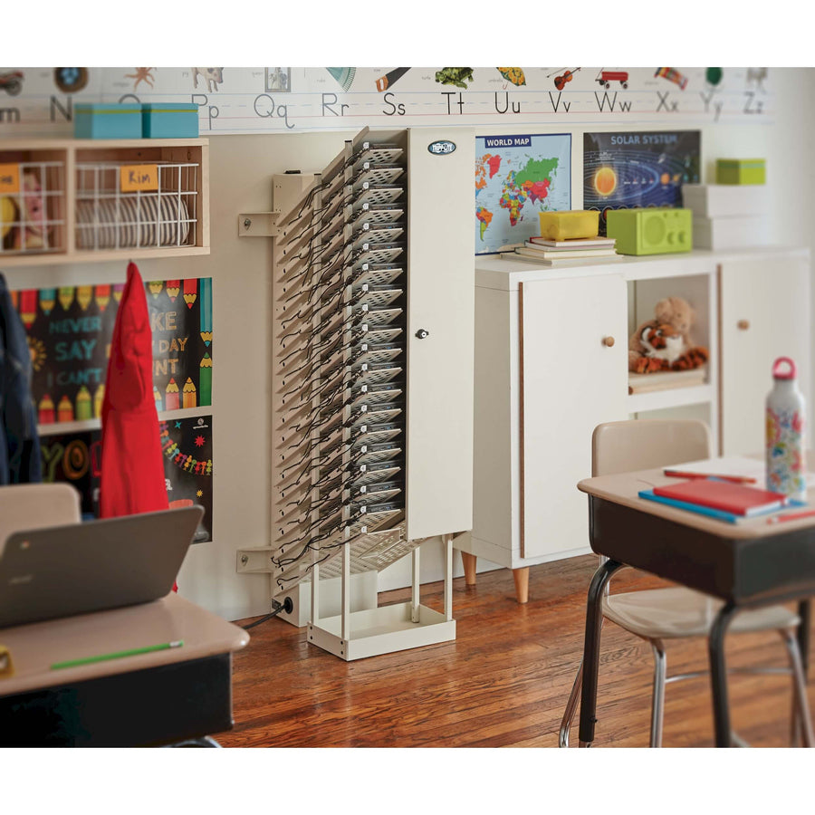 Tripp Lite by Eaton 16-Device AC Charging Tower for Chromebooks - Open Frame, White CST16AC