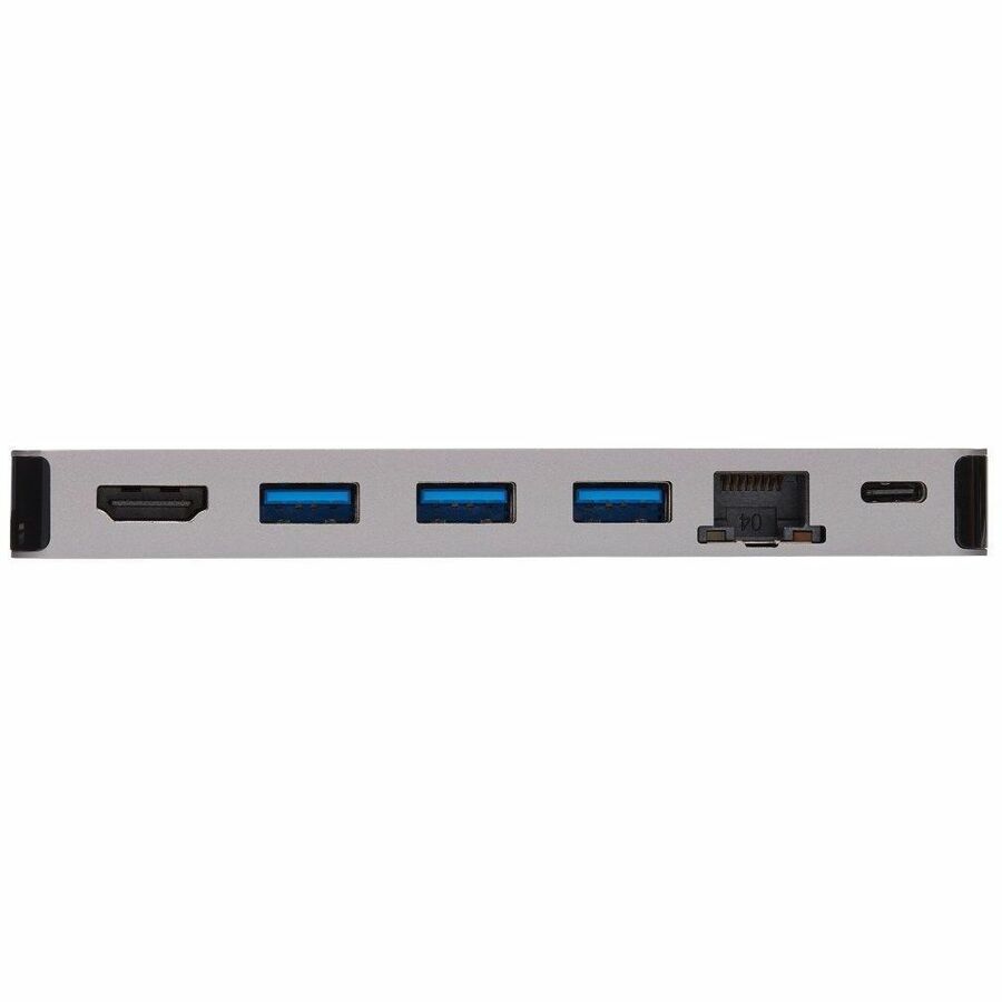 Tripp Lite by Eaton USB-C Dock - 4K HDMI, USB 3.x (5Gbps), USB-A/C Hub Ports, GbE, Memory Card, 100W PD Charging, Detachable Cord U442-DOCK5D-GY