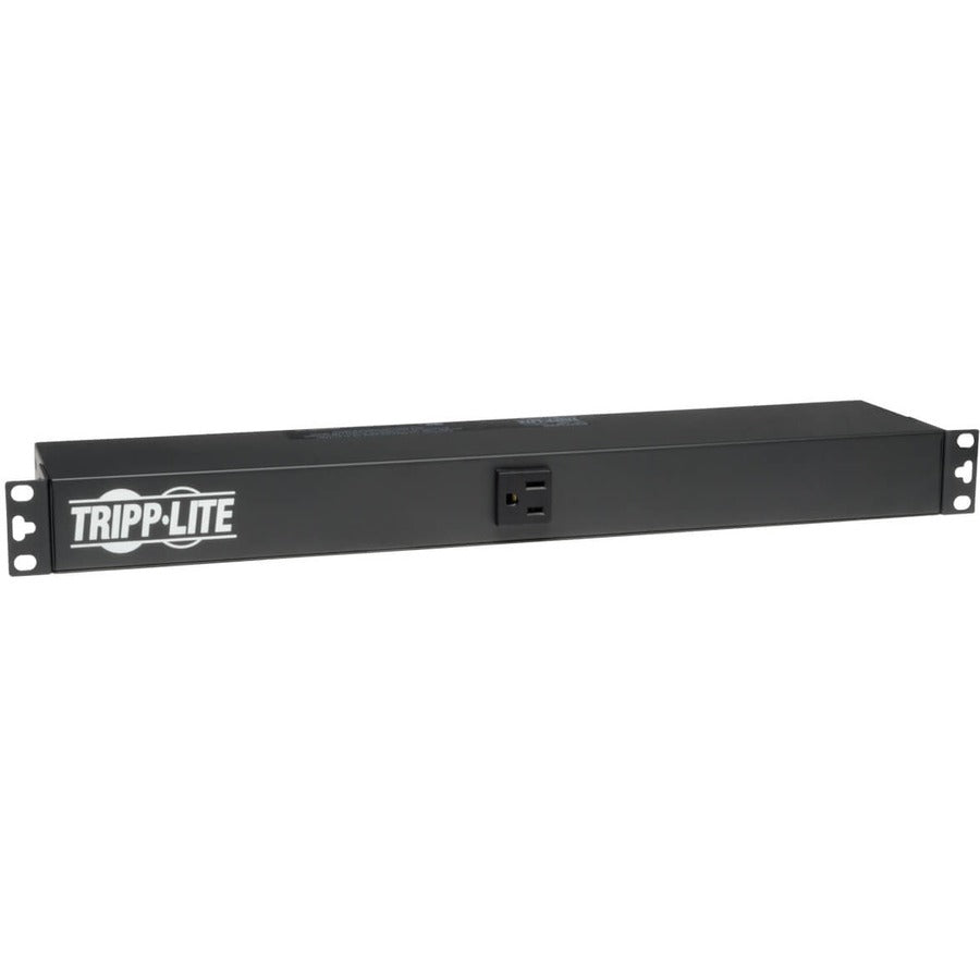 Tripp Lite by Eaton 1.8kW 120V Single-Phase Basic PDU - 13 NEMA 5-15R Outlets, 5-15P Input, 6 ft. Cord, 1U Rack-Mount PDU121506