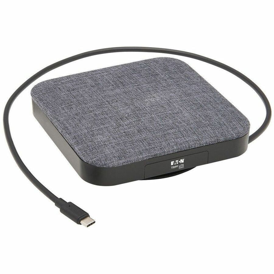 Tripp Lite by Eaton USB-C Dock with Optional Internal Hard Drive, 4K HDMI, USB 3.x (5Gbps), USB-A/USB-C Hub, SATA III, 100W PD Charging, Gray U442-DOCK17-GY