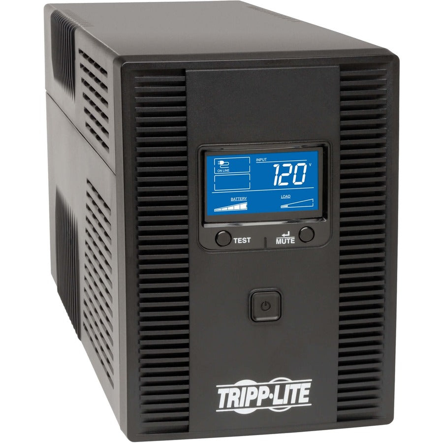 Tripp Lite by Eaton SmartPro LCD 120V 1300VA 720W Line-Interactive UPS, AVR, Tower, LCD, USB, 8 Outlets - Battery Backup SMART1300LCDT