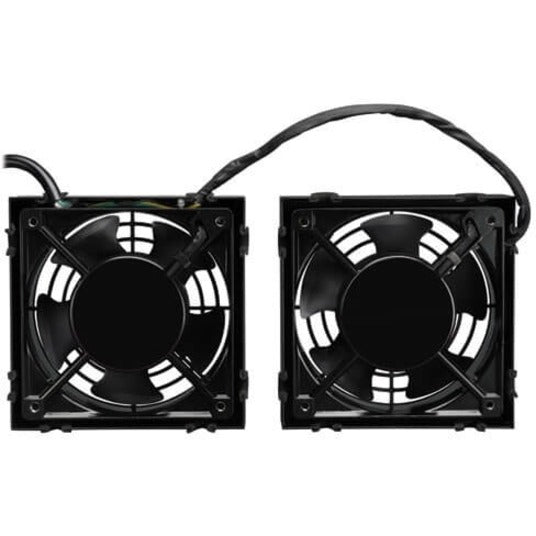 Tripp Lite by Eaton SmartRack Wall-Mount Roof Fan Kit - 2-120V high-performance fans; 210 CFM; 5-15P plug SRFANWM