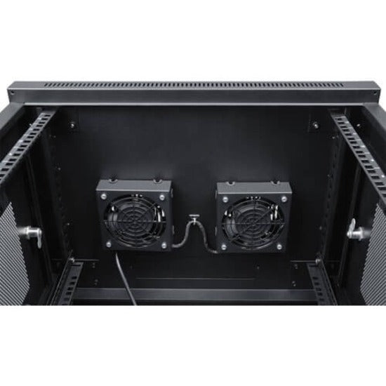 Tripp Lite by Eaton SmartRack Wall-Mount Roof Fan Kit - 2-120V high-performance fans; 210 CFM; 5-15P plug SRFANWM