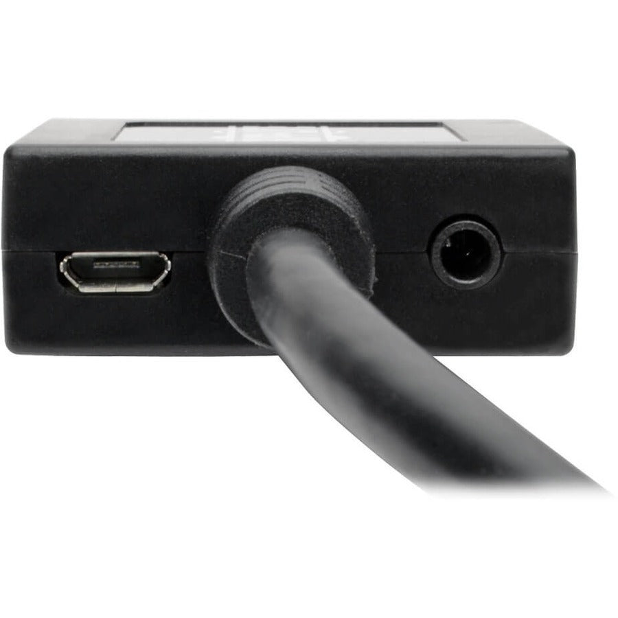 Tripp Lite by Eaton HDMI to VGA with Audio Converter Cable Adapter for Ultrabook/Laptop/Desktop PC, (M/F), 6-in. (15.24 cm) P131-06N