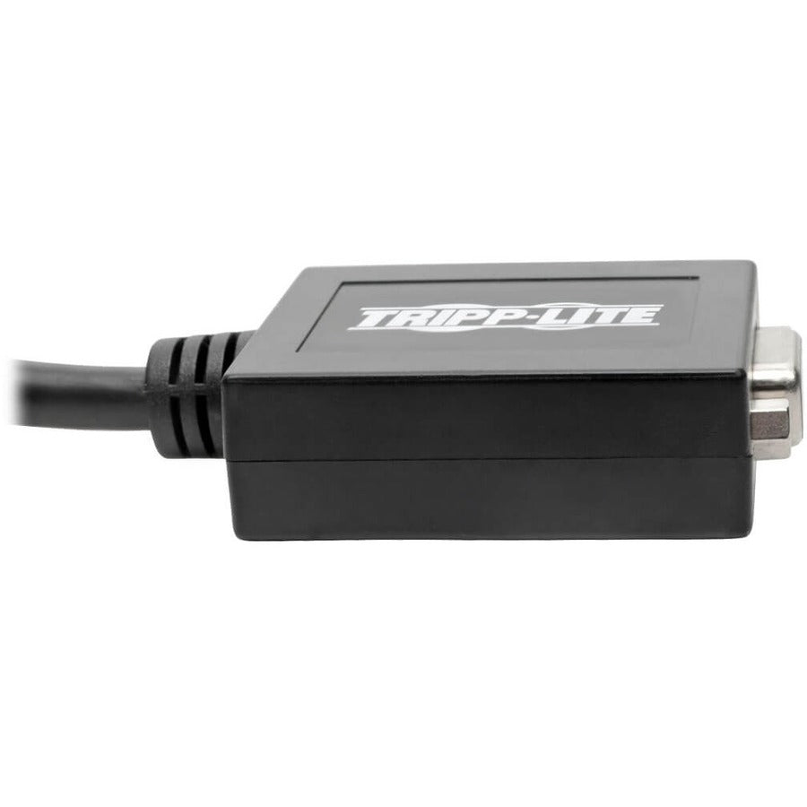 Tripp Lite by Eaton HDMI to VGA with Audio Converter Cable Adapter for Ultrabook/Laptop/Desktop PC, (M/F), 6-in. (15.24 cm) P131-06N