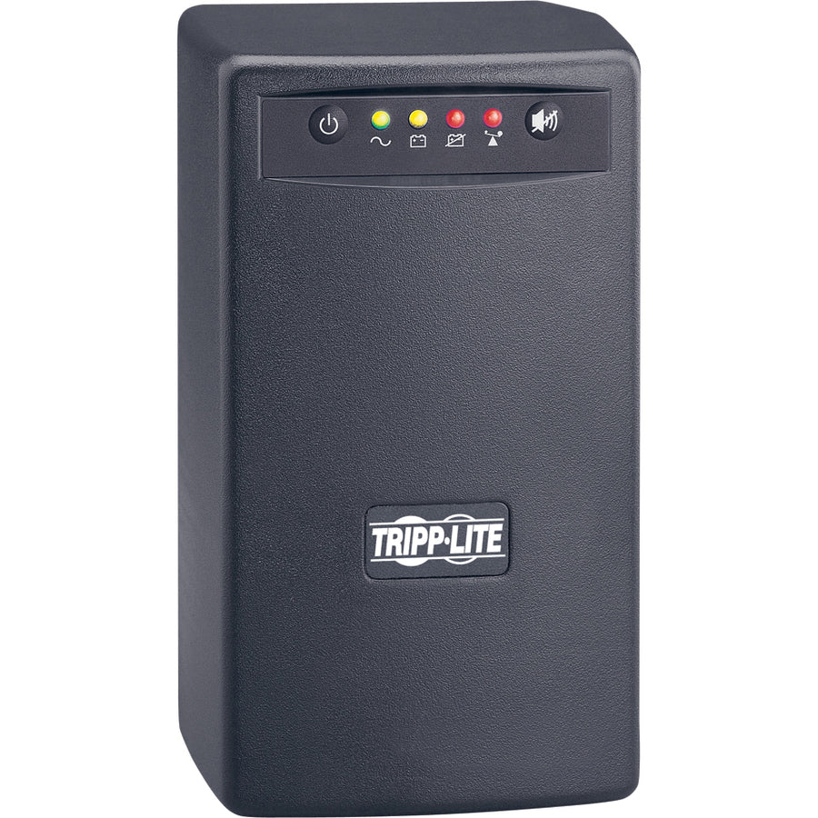 Tripp Lite by Eaton SmartPro 550VA 300W 120V Line-Interactive UPS - 6 Outlets, AVR, USB, Tower - Battery Backup SMART550USB