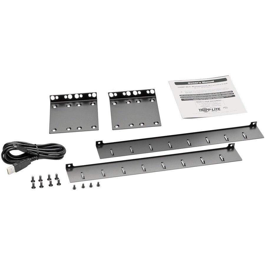 Tripp Lite by Eaton 2.9kW Single-Phase Switched PDU - LX Interface, 120V Outlets (16 5-15/20R), 10 ft. (3.05 m) Cord with L5-30P, 2U, TAA PDUMH30NET