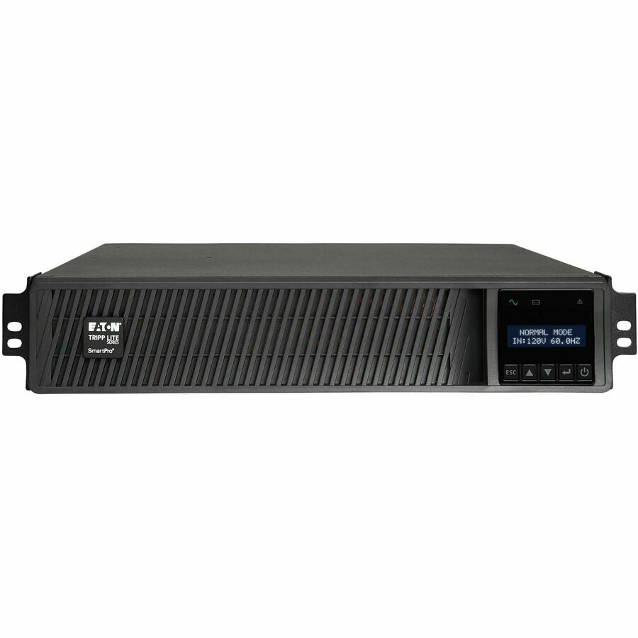 Eaton Tripp Lite Series SmartPro 3000VA 3000W 120V Line-Interactive Sine Wave UPS - 7 Outlets, Extended Run, Network Card Included, LCD, USB, DB9, 2U Rack/Tower - Battery Backup SMART3000RMXLN