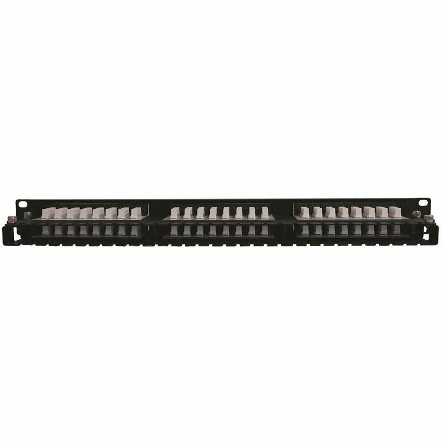 Tripp Lite by Eaton 48-Port 1U Rack-Mount Cat6/Cat5 High Density 110 Patch Panel, 568B, RJ45 Ethernet, TAA N252-048-1U