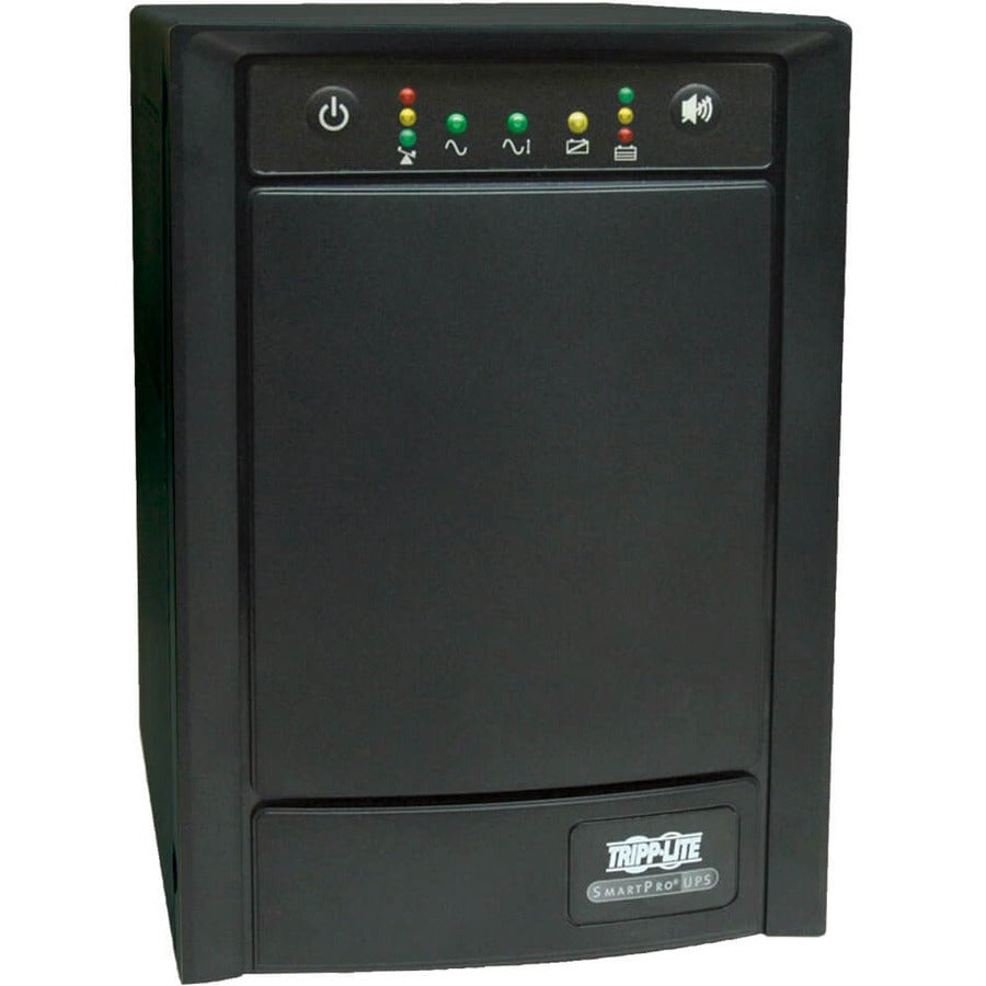 Tripp Lite by Eaton SmartPro 120V 1.05kVA 650W Line-Interactive Sine Wave UPS, Tower, Network Card Options, USB, DB9, 8 Outlets - Battery Backup SMART1050SLT