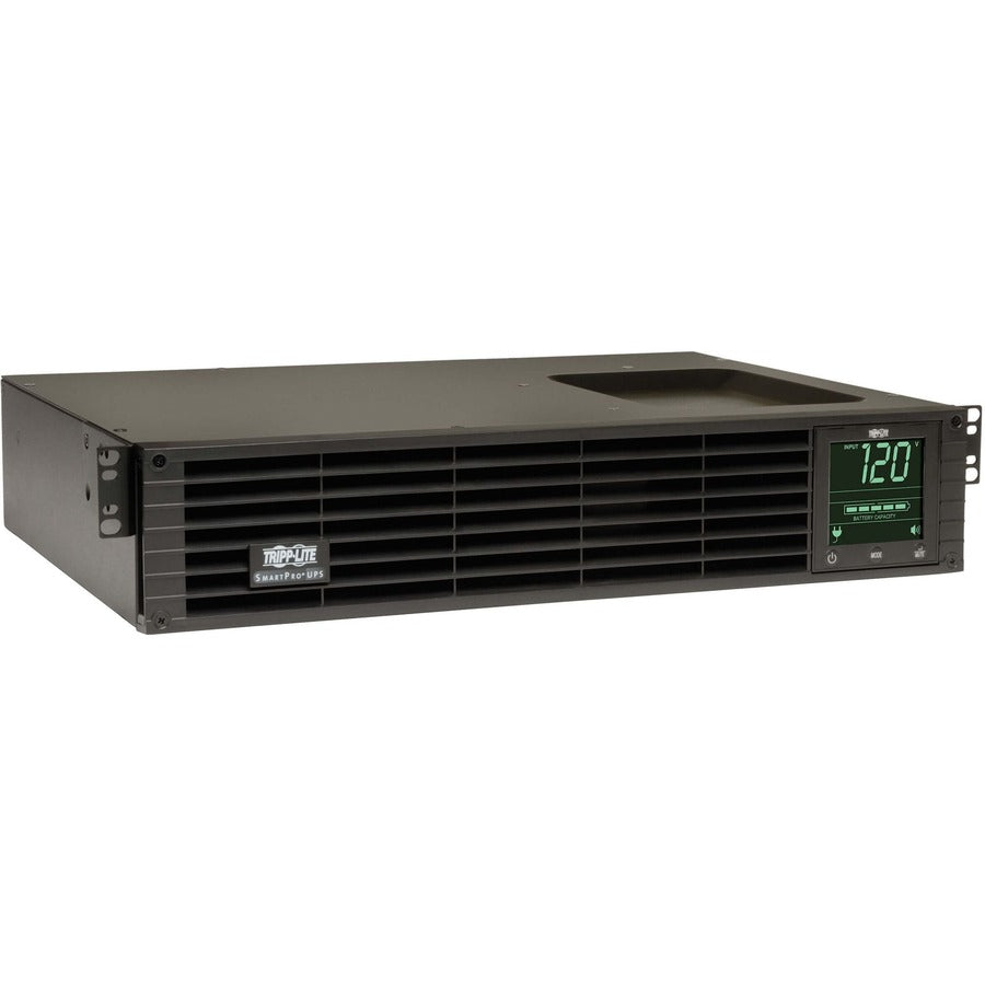 Tripp Lite by Eaton SmartPro 120V 1.5kVA 1.35kW Line-Interactive Sine Wave UPS, 2U Rack/Tower, WEBCARDLX Network Interface, LCD, USB, 8 Outlets - Battery Backup SMART1500RM2UN