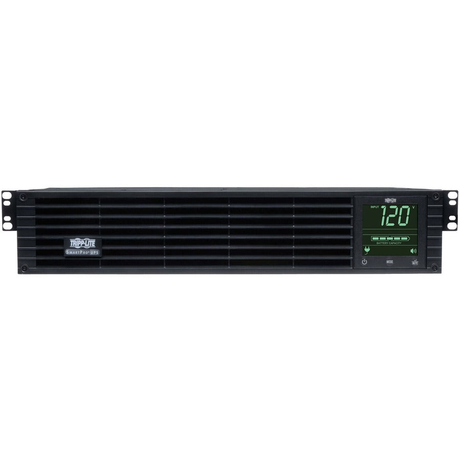 Tripp Lite by Eaton SmartPro 120V 1.5kVA 1.35kW Line-Interactive Sine Wave UPS, 2U Rack/Tower, WEBCARDLX Network Interface, LCD, USB, 8 Outlets - Battery Backup SMART1500RM2UN