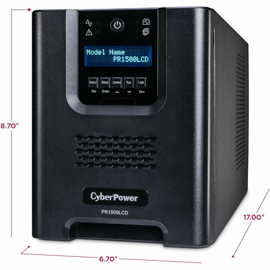 CyberPower PR1500LCD Smart App Sinewave UPS Systems PR1500LCD