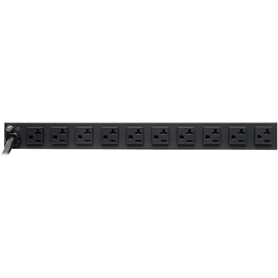Tripp Lite by Eaton Isobar 12-Outlet Network Server Surge Protector, 15 ft. (4.57 m) Cord with L5-20P Plug, 3840 Joules, Diagnostic LEDs, 1U Rackmount IBAR12-20T