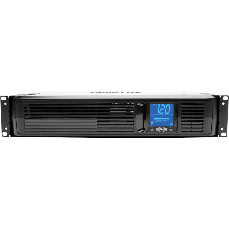 Tripp Lite by Eaton Smart LCD 1500VA 900W 120V Line-Interactive UPS - 8 Outlets, USB, DB9, 2U Rack/Tower - Battery Backup SMART1500LCD