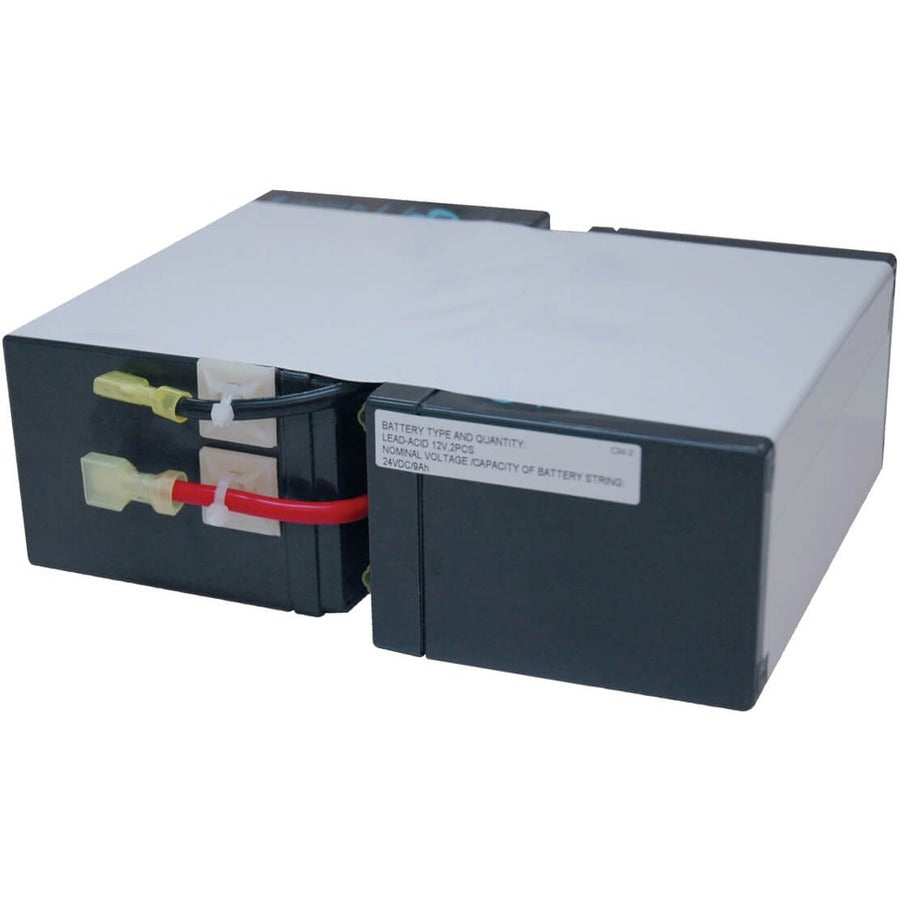 Tripp Lite by Eaton 2U UPS Replacement Battery Cartridge 24VDC for select SmartPro UPS Systems 1 set of 2 RBC92-2U