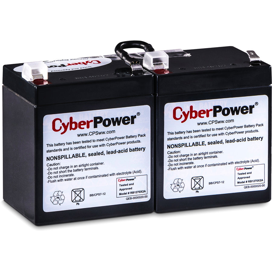 CyberPower RB1270X2A Replacement Battery Cartridge RB1270X2A