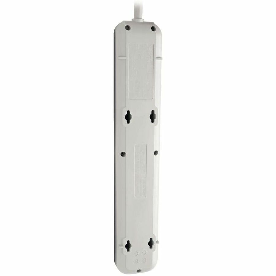 Eaton Tripp Lite Series Protect It! 7-Outlet Surge Protector, 6 ft. Cord, 1080 Joules, Diagnostic LED, Light Gray Housing STRIKER