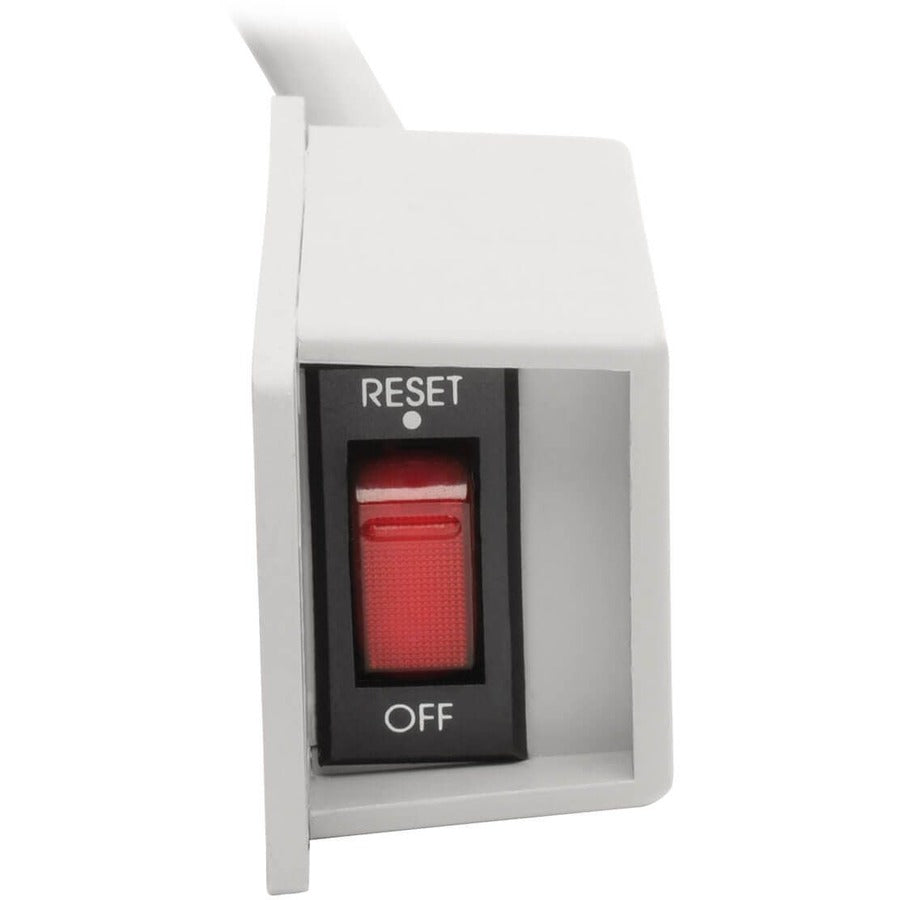 Tripp Lite by Eaton Isobar 8-Outlet Surge Protector, 12 ft. Cord with Right-Angle Plug, 3840 Joules, Remote Master Switch, Metal Housing IBAR8-15RM