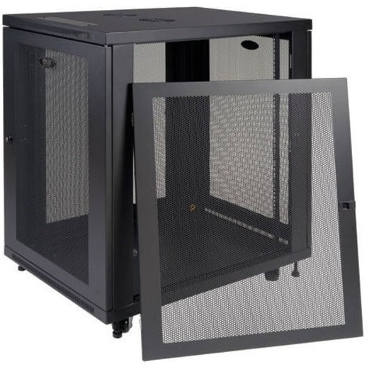 Tripp Lite by Eaton SmartRack 18U Mid-Depth Half-Height Rack Enclosure Cabinet SR18UB
