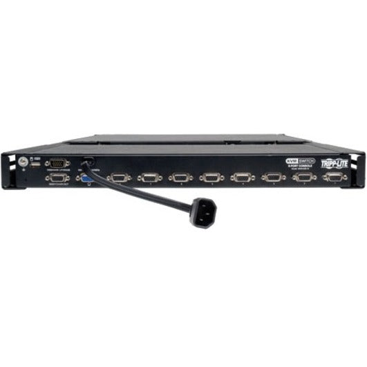 Tripp Lite by Eaton NetController 8-Port 1U Rack-Mount Console KVM Switch with 19-in. LCD B040-008-19