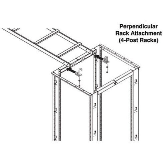 Tripp Lite by Eaton SmartRack Hardware Kit - Connects SRCABLELADDER to a wall or Open Frame Rack SRLADDERATTACH