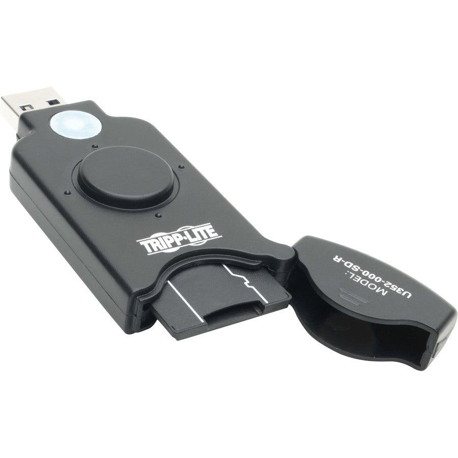 Tripp Lite by Eaton USB 3.0 Memory Card Reader/Writer - SDXC, SD, SDSC, SDHC, SDHC I, SuperSpeed U352-000-SD-R
