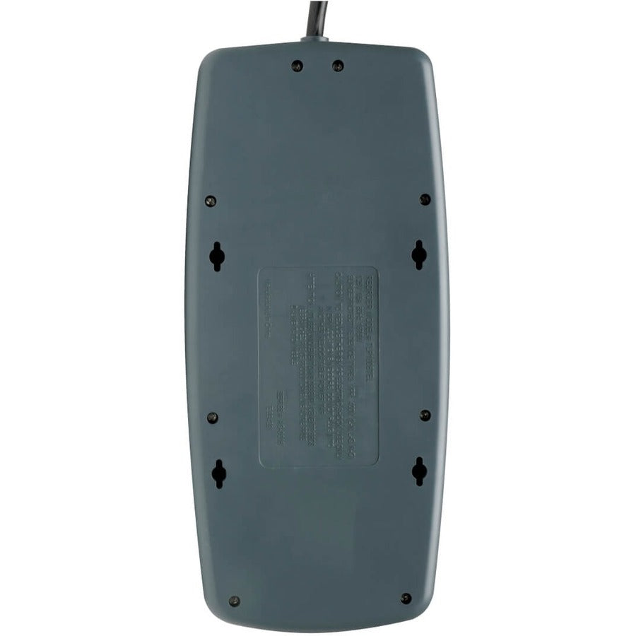 Tripp Lite by Eaton Protect It! 10-Outlet Surge Protector, 8 ft. (2.43 m) Cord, 3345 Joules, Tel/Modem/Coaxial Protection TLP1008TELTV