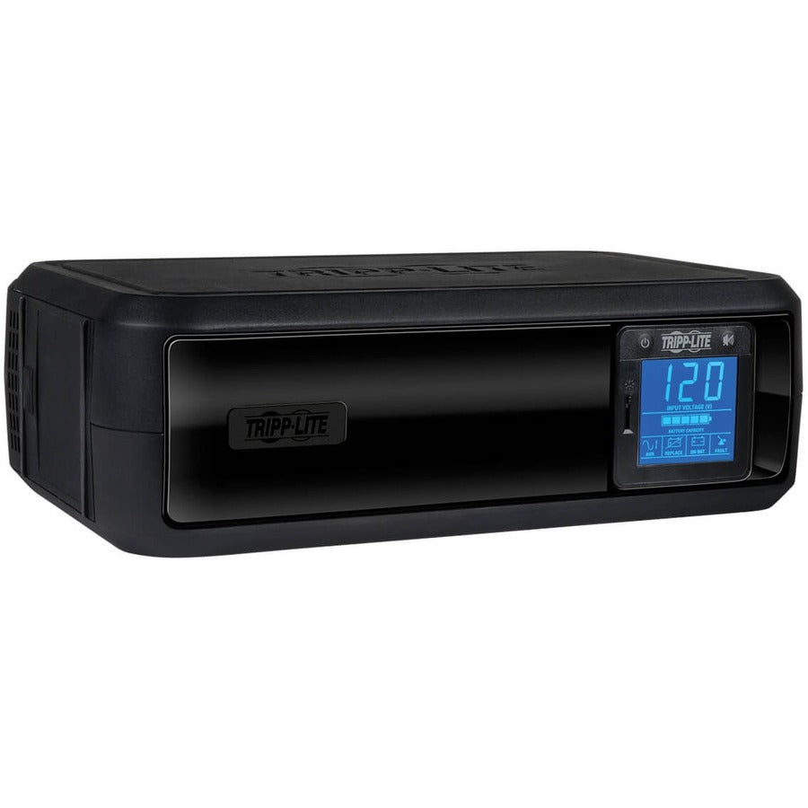 Tripp Lite by Eaton OmniSmart LCD 120V 900VA 475W Line-Interactive UPS, Tower, LCD display, USB port - Battery Backup OMNI900LCD