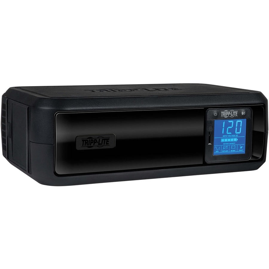 Tripp Lite by Eaton OmniSmart LCD 120V 900VA 475W Line-Interactive UPS, Tower, LCD display, USB port - Battery Backup OMNI900LCD