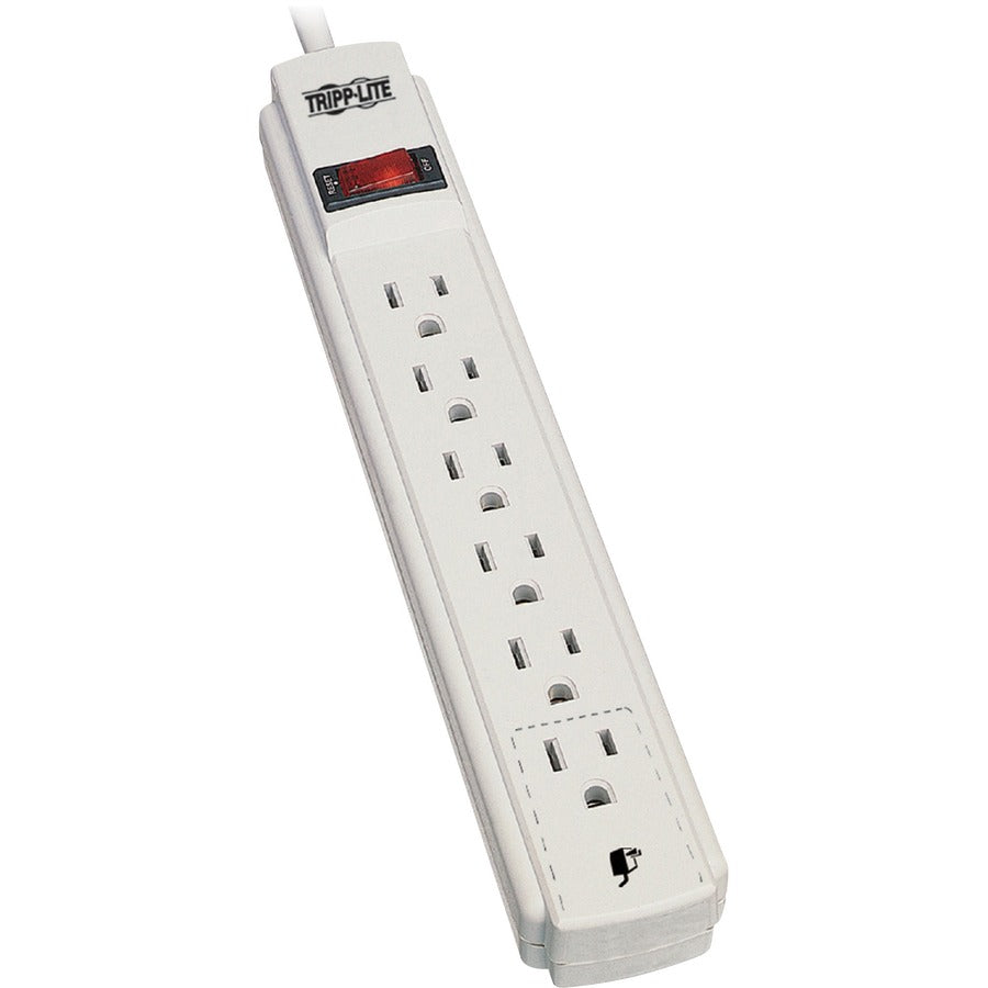 Tripp Lite by Eaton Power It! 6-Outlet Power Strip, 15 ft. (4.57 m) Cord PS615